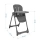 High Chair Milk Grey