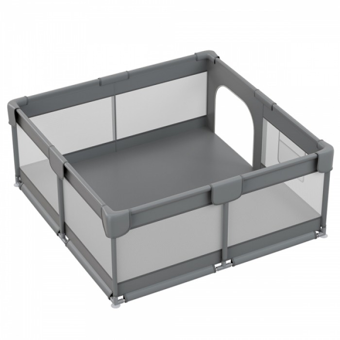 Πάρκο Τετράγωνο 150x150cm Playzen Grey Πάρκο Τετράγωνο 150x150cm Playzen Grey