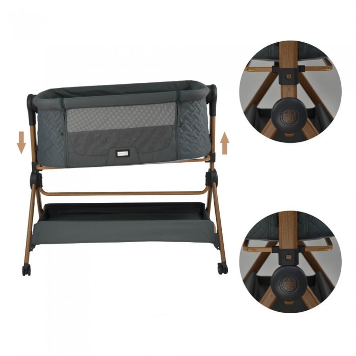 Cradle Serenity 2 in 1 Smoked Grey