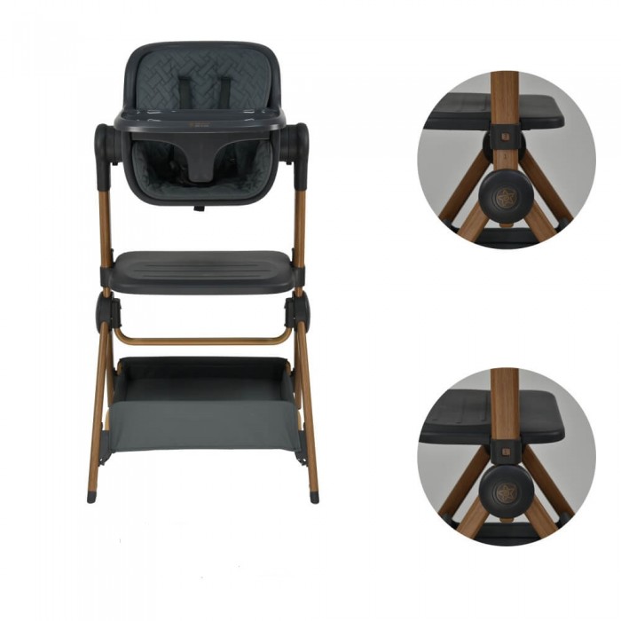 Cradle Serenity 2 in 1 Smoked Grey