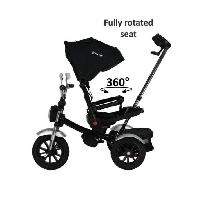 Ποδηλατάκι τρίκυκλο 360° Chopper 6in1 Black