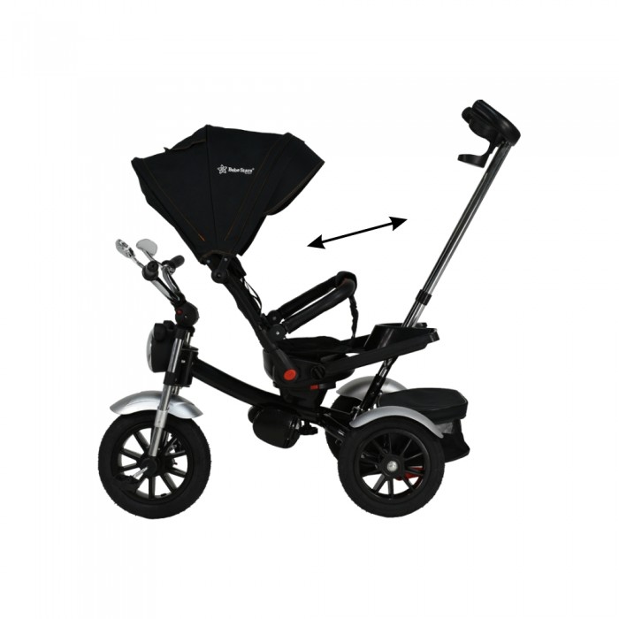 Ποδηλατάκι τρίκυκλο 360° Chopper 6in1 Black