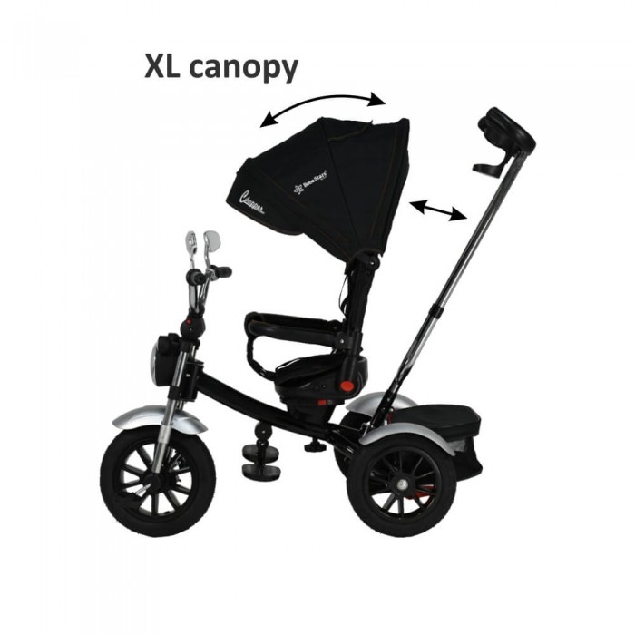 Ποδηλατάκι τρίκυκλο 360° Chopper 6in1 Black