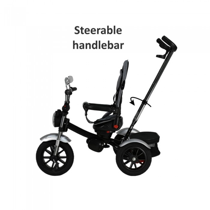 Ποδηλατάκι τρίκυκλο 360° Chopper 6in1 Black