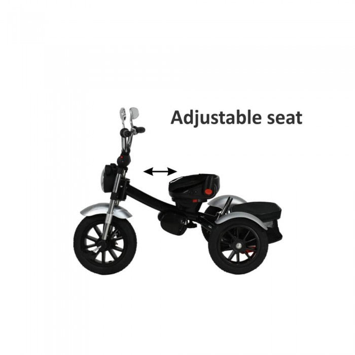 Ποδηλατάκι τρίκυκλο 360° Chopper 6in1 Black
