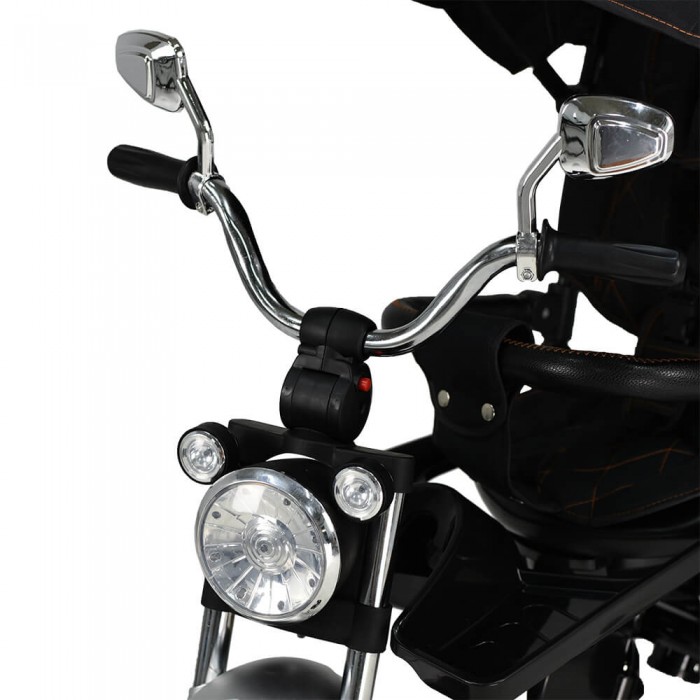 Ποδηλατάκι τρίκυκλο 360° Chopper 6in1 Black