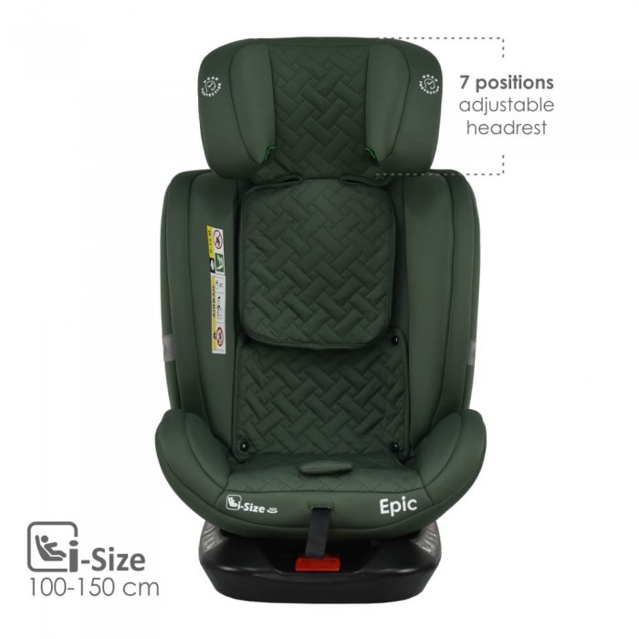 Κάθισμα Αυτοκινήτου Epic Isofix i-Size 360° Forest Green