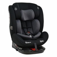 Car Seat Epic Isofix i-Size 360° Black