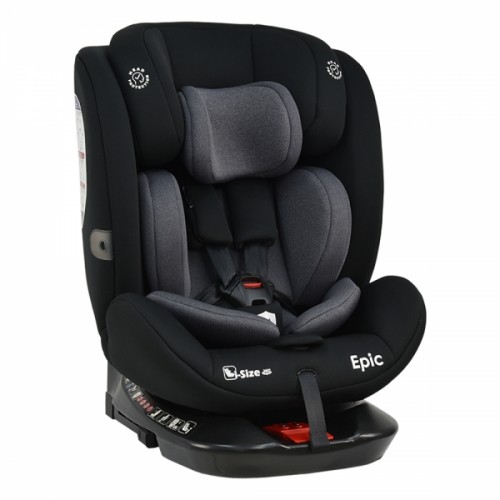 Car Seat Epic Isofix i-Size 360° Black