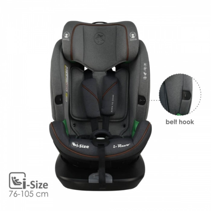 Car Seat i-Revo i-Size 360° Grey