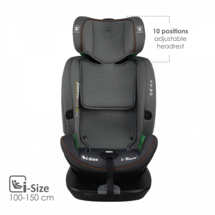 Car Seat i-Revo i-Size 360° Grey