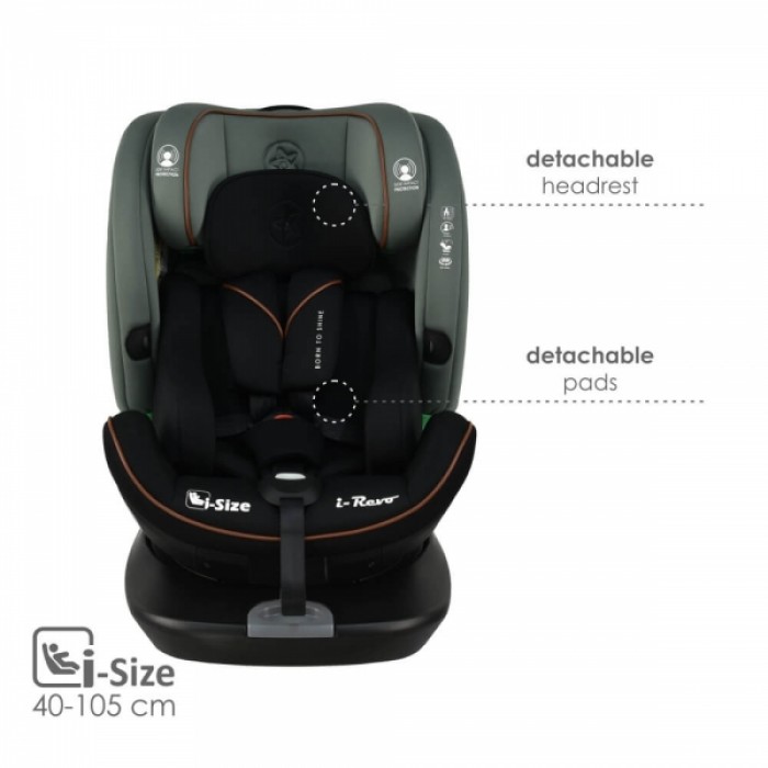 Car Seat i-Revo i-Size 360° Olive