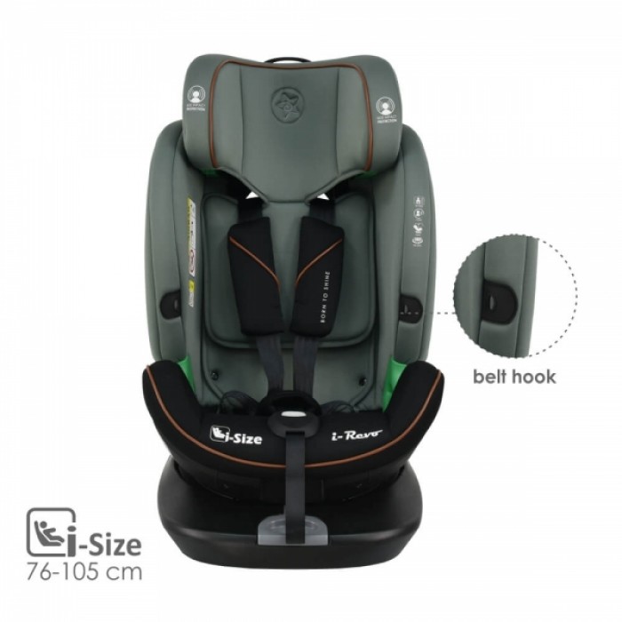 Car Seat i-Revo i-Size 360° Olive