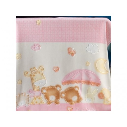 Blanket 110x140 Pierre Cardin Baby Nancy 344 Pink