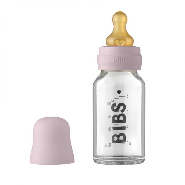 Γυάλινο Μπιμπερό Bibs Latex Dusky Lilac 110Ml