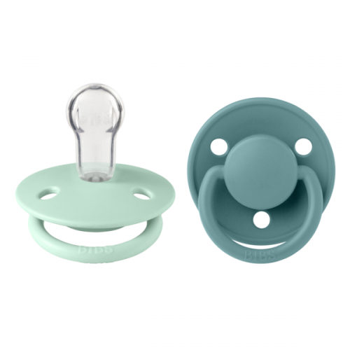 Πιπίλα Bibs De Lux Silicone 2 Τεμ One Size Nordic Mint/Island Sea