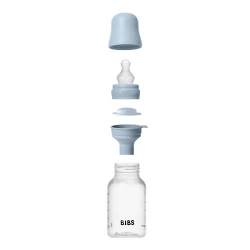 Πλαστικό Μπιμπερό Bibs Σιλικόνη 150ml Baby Blue