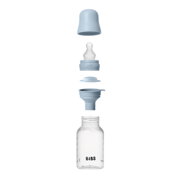 Πλαστικό Μπιμπερό Bibs Σιλικόνη 150ml Baby Blue