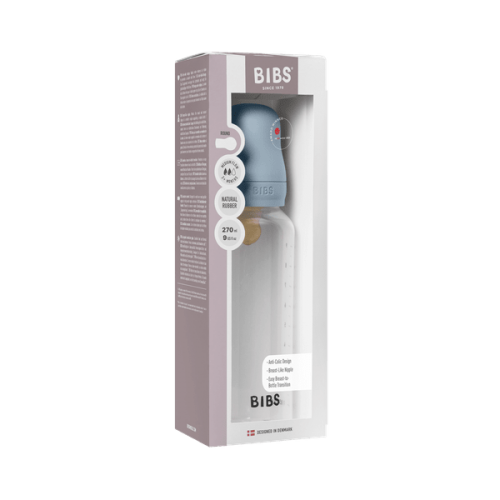 Πλαστικό Μπιμπερό Bibs 270ml Medium Flow Baby Blue