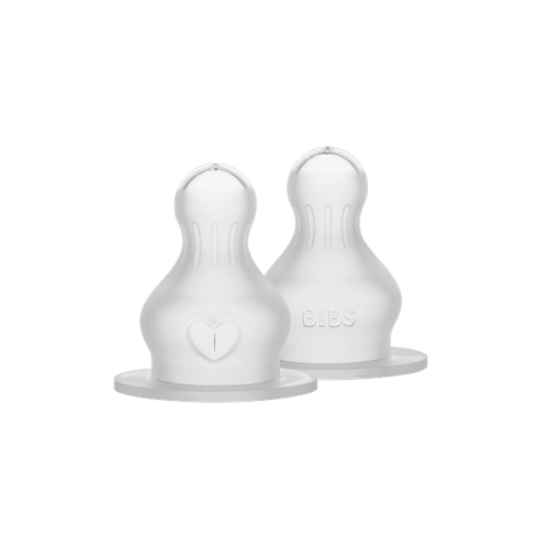 Bibs 2pcs for Slow Flow Silicone Bottles