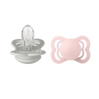 Πιπίλα Bibs 2 Τεμ Supreme Σιλικόνη 0-6M Haze/Blossom