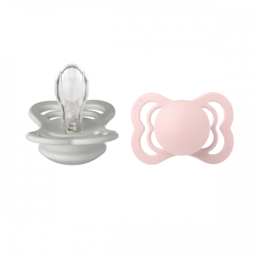 Πιπίλα Bibs 2 Τεμ Supreme Σιλικόνη 0-6M Haze/Blossom