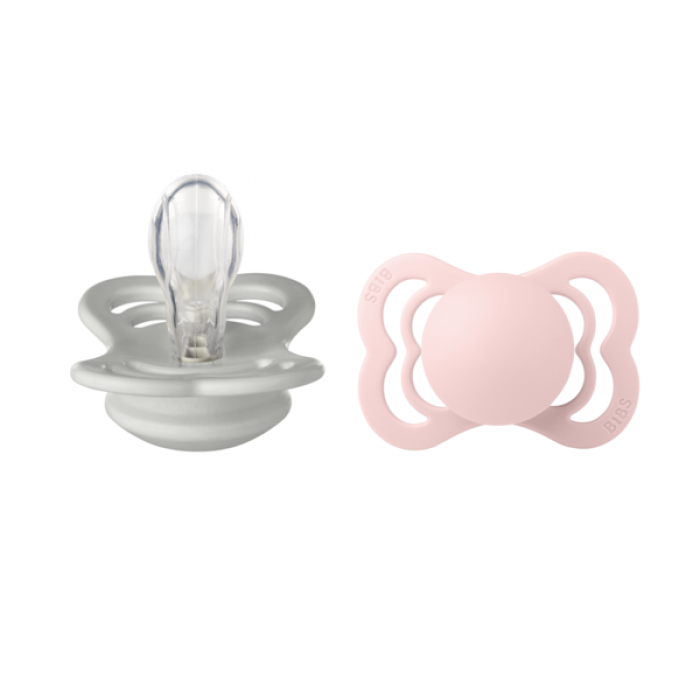 Πιπίλα Bibs 2 Τεμ Supreme Σιλικόνη 0-6M Haze/Blossom
