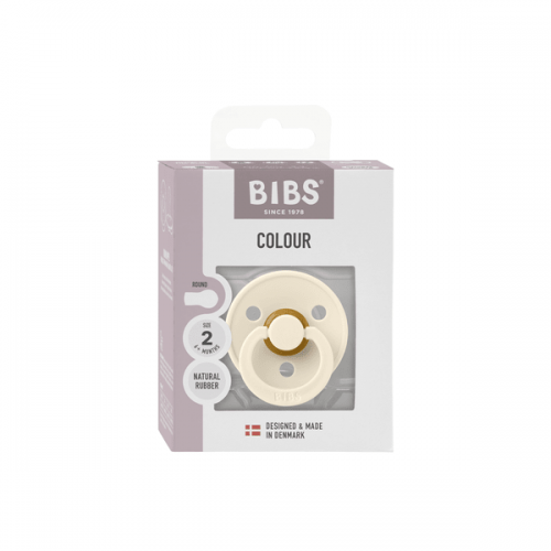 Πιπίλα Bibs Colour Latex No 2 Ivory