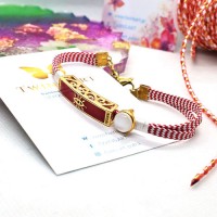 Μαρτάκι Βραχιόλι Κόκκινο Ματάκι Με Σμάλτο