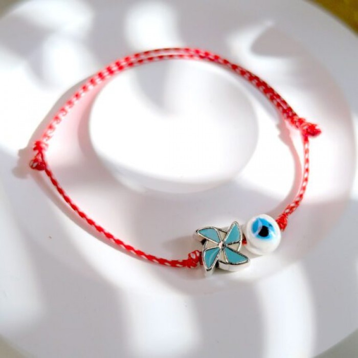 March Bracelet Eye Windmill Μαρτάκι