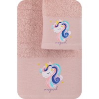 Towels Set 2PCS Unicorn Powder