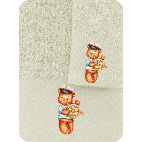 Towels Set of 2 Captain