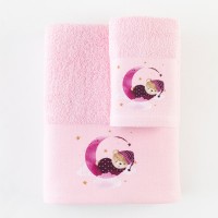 Towels Set of 2 Sleeping Bear