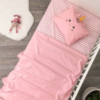Crib Sheet Set Unicorn 3D Pink