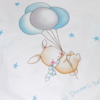 Sweet Dreams Baby Crib Duvet Cover In 2 Colors