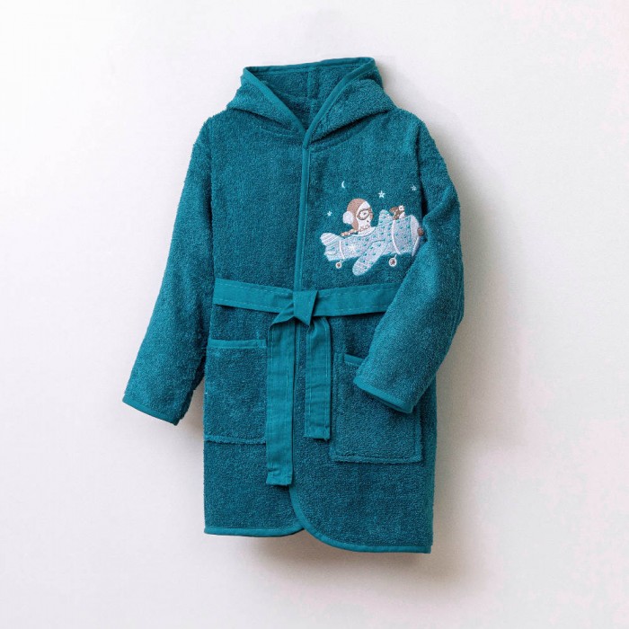 Baby Aviator bathrobe