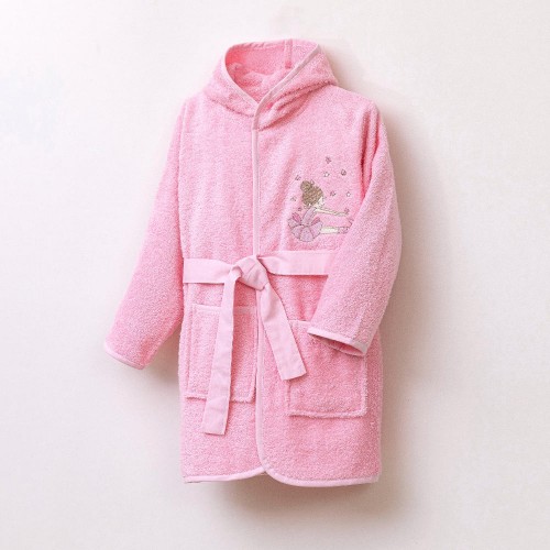 Baby Ballerina Bathrobe Pink