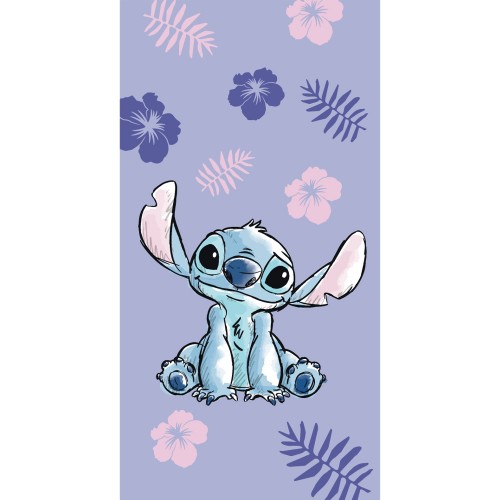 Πετσέτα Θαλάσσης Βαμβακερή Βελούδινη Stitch