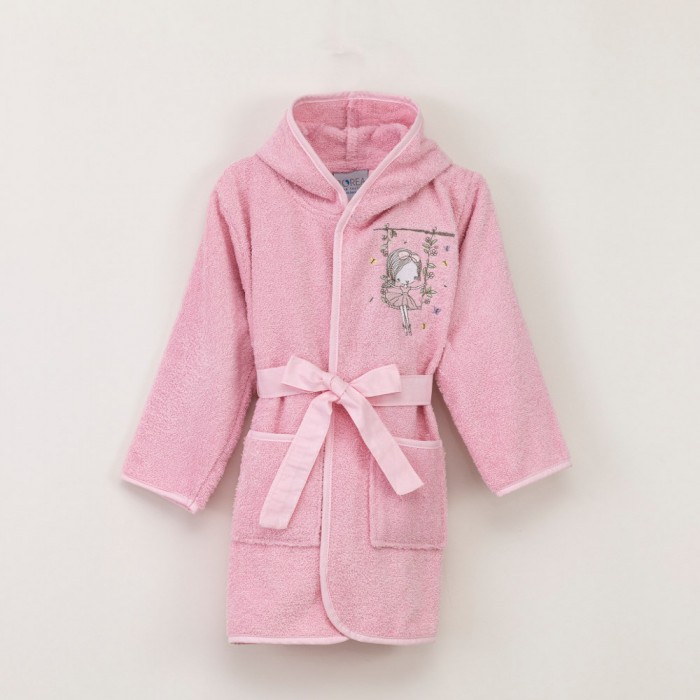 Bathrobe Baby Swing Pink