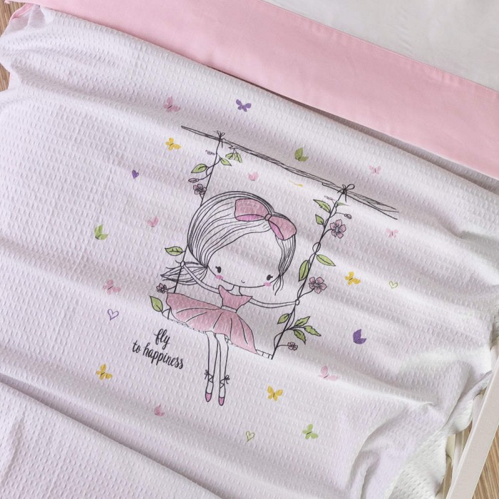 Pique Swing Cot Blanket