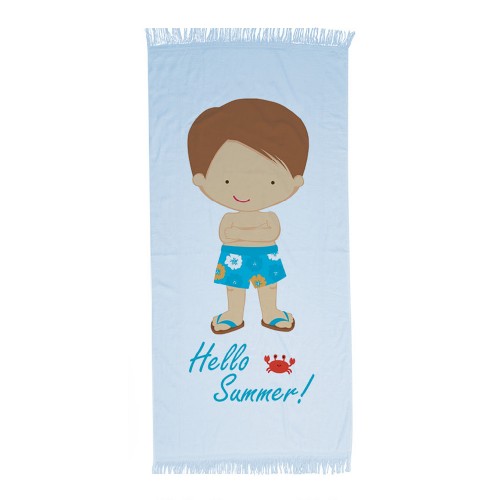 Towel Hello Summer Summer In 2 Colors