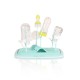 Bottle Drying Rack Coral Green