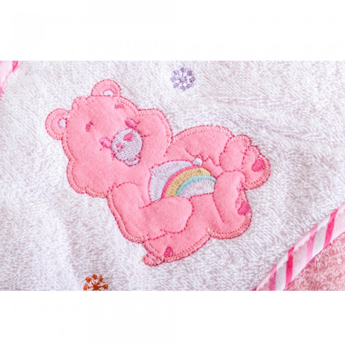 Hooded Towel Manny Pink