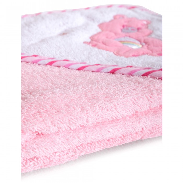 Hooded Towel Manny Pink