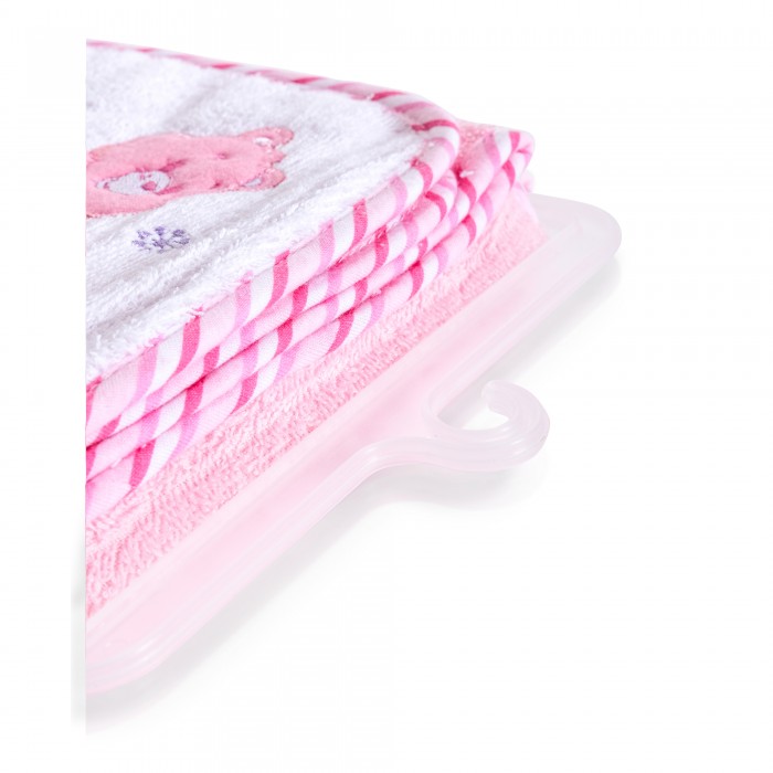 Hooded Towel Manny Pink