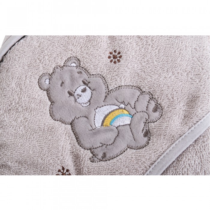 Hooded Towel Manny Grey