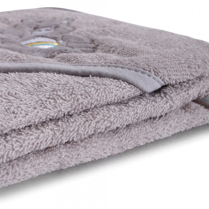 Hooded Towel Manny Grey