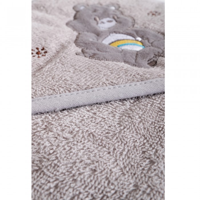 Hooded Towel Manny Grey