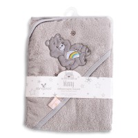 Hooded Towel Manny Grey