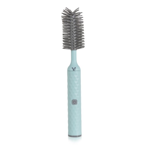 Electric Wireless Baby Bottle And Teat Brush Blue